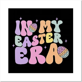 In My Easter Era Retro Groovy Happy Easter Day Posters and Art